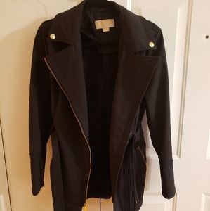 Michael Kors Black Raincoat